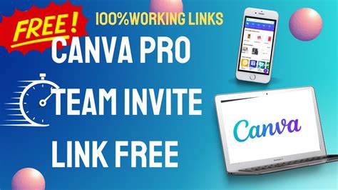 canva pro invite link 2023.
